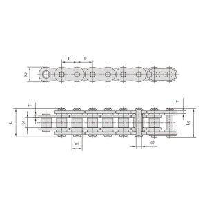 łańcuch motocyklowy o-ring