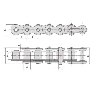 O-ringowy łańcuch rolkowy