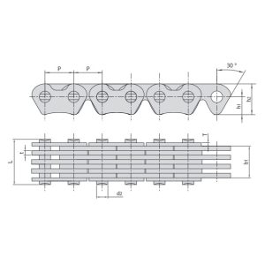 ciche łańcuchy rozrządu do silnika samochodowego