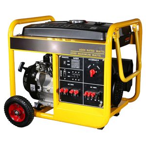 generator benzynowy o podwójnym napięciu i równej mocy