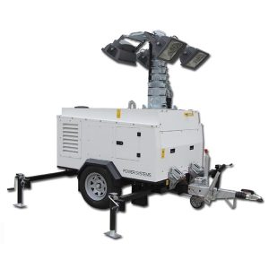 podnośnik hydrauliczny mobilna metalohalogenkowa wieża oświetleniowa z silnikiem wysokoprężnym