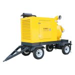 mobilna pompa ściekowa diesel