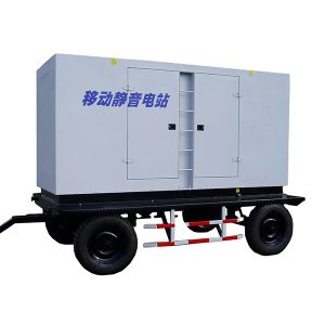 mobilny cichy generator diesla
