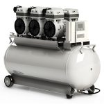 stomatologiczna elektryczna bezolejowa sprężarka powietrza