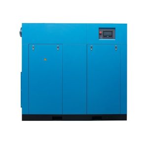 dwustopniowa śrubowa sprężarka powietrza o zmiennej częstotliwości