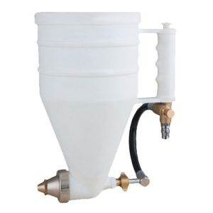 pistolet natryskowy z lejkiem