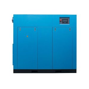 Dwustopniowa śrubowa sprężarka powietrza VFD z magnesami trwałymi