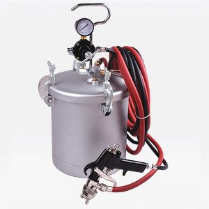 pistolet natryskowy ze zbiornikiem ciśnieniowym