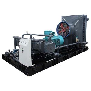 sprężarka gazu ziemnego montowana na płozach