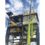 instalacja do produkcji suchego piasku typu wieżowego