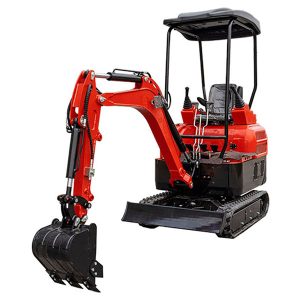 mała koparka gąsienicowa