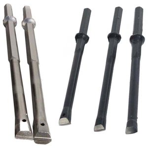 pręt wiertniczy z wbudowanym otworem na korek