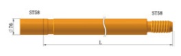 Rura wiertnicza ST58-D76-ST58