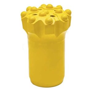 Wiertło z gwintem T45 i wycofującym się trzpieniem