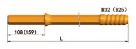 Sześciokąt 25 x 108 (159) Trzpień R32 (R25)